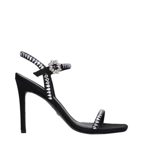 Stuart Weitzman Women Black Sandals - Picture 1 of 5